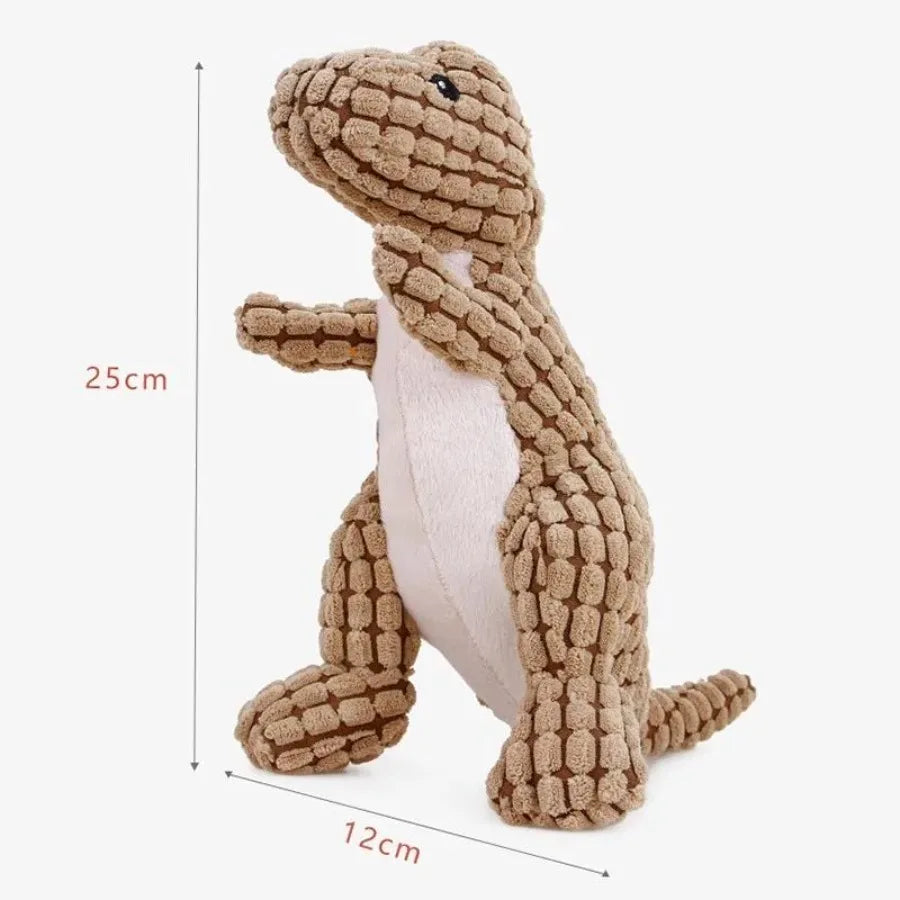 Indestructible Dino Dog Toy